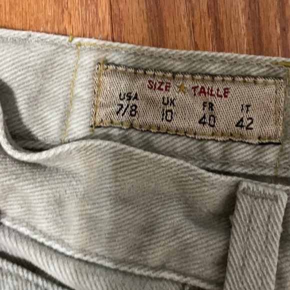 1990’s Express No. 4 High Waisted Tan Denim - Picture 6 of 12